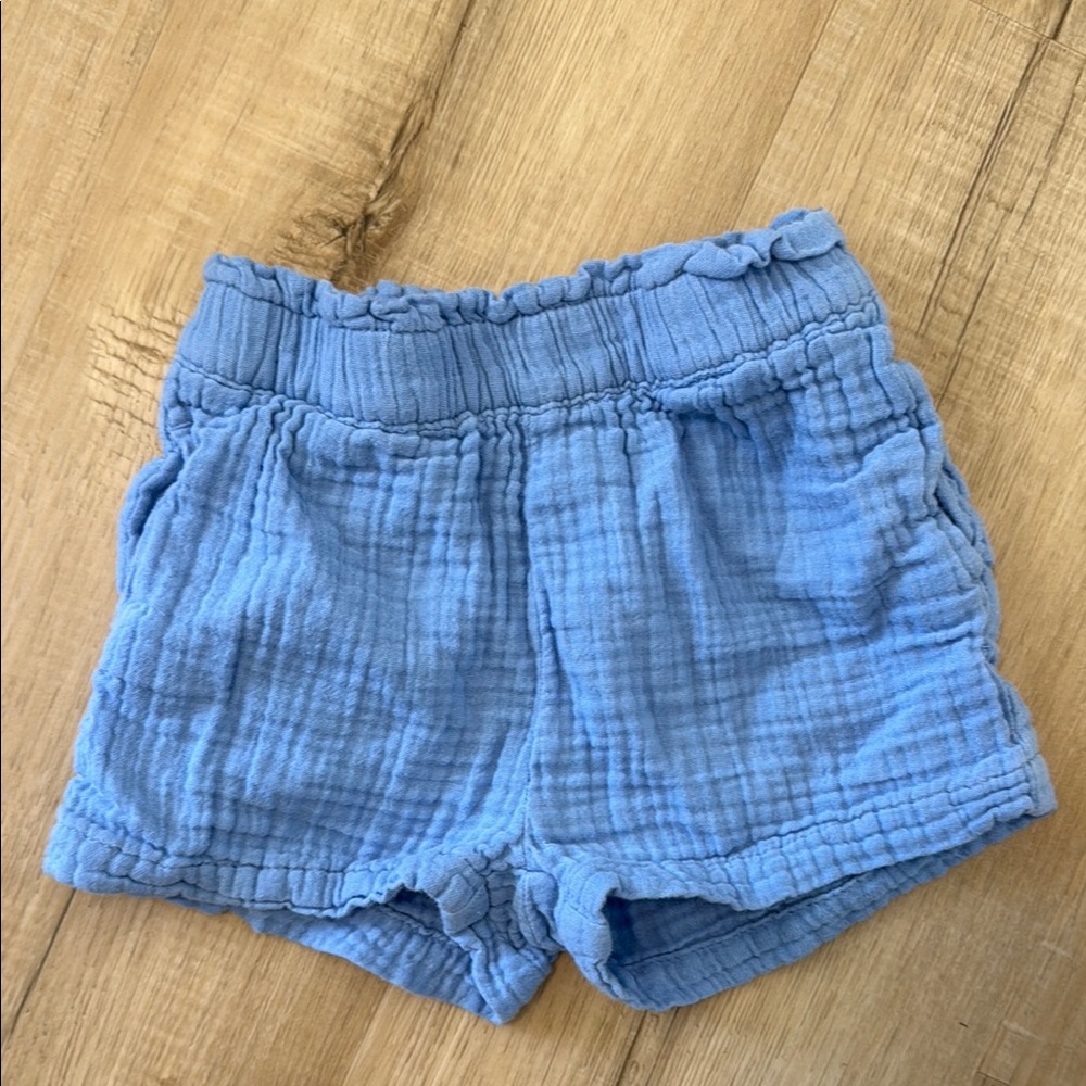 Gap Blue Muslin Shorts